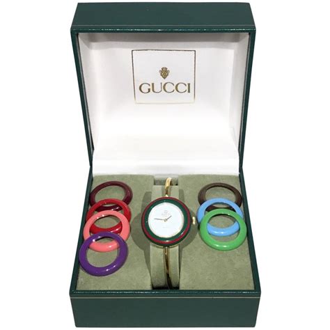 ladies gucci watch straps|Gucci interchangeable watch straps.